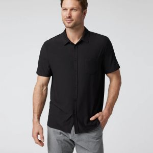 Short Sleeve Strato Button Down