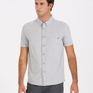 Short Sleeve Ace Button Down