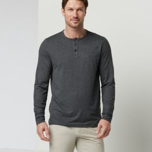 Long-Sleeve Ease Performance Henley