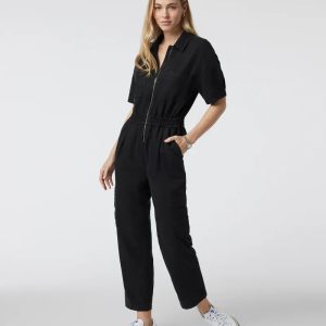 Short Sleeve Coastline Jumpsuit