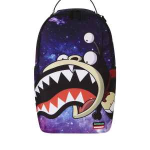 FUTURAMA NIBBLER EAT SHARK DLXR BACKPACK