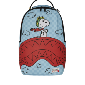 SNOOPY PILOT SHARK DLXSV BACKPACK