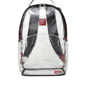 100% CLEAR BACKPACK SHARK