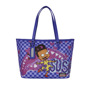 RUGRATS SUSIE CRAYON SHARK MESSENGER TOTE