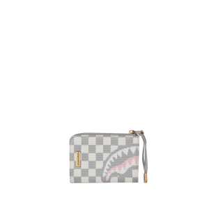 KNIT SHARKS IN PARIS IN CREAM WALLET